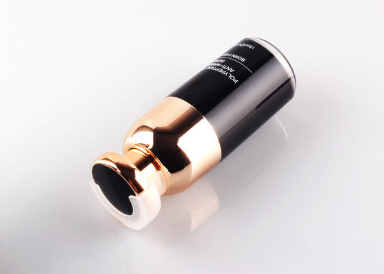 Promotional Squeeze Acrylic Lotion Bottles 100ml 50ml With Fancy Slim Neck