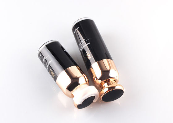 Customized Empty Lotion Containers , Cosmetic Lotion Bottles Cylinder Shape