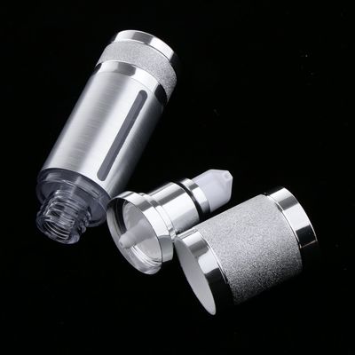 Refillable Airless Cosmetic Bottles / Plastic Vacuum Pump Bottle 35ml Capacity