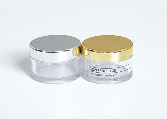 Kappen-Beschichtungs-Vollenden des klarer Zylinder-rundes kosmetisches Glas-Nahrungsmittelgrad-PETG