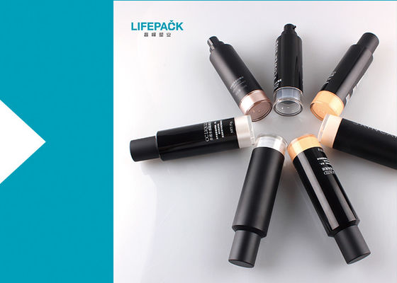 luftlose Kosmetik der Pumpflasche-35ml, leere luftlose Pumpflasche kundengebundene Farbe