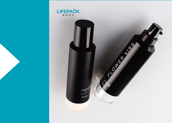 Leichtes luftloses kosmetisches Pumpflasche-Kamerad-Ende mit Acrylunterseite