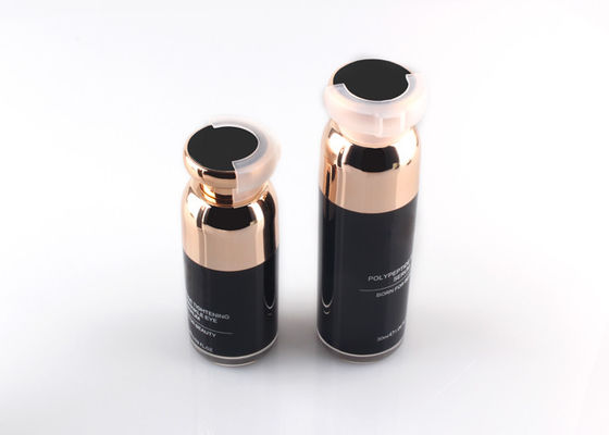 Verpackende Acrylkappen-Lotions-Flasche, Reise-Größen-Quetschflasche-luftlose Art