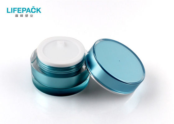 Plexiglas-Zylinder rüttelt, 50g organometallisches Blau, Make-upgläser