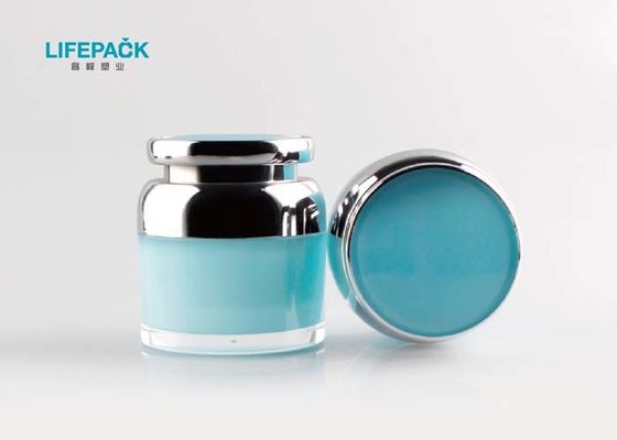 Rundes kosmetisches Acrylglas mit Deckeln für Make-up Sahneverpacken30ml 50ml